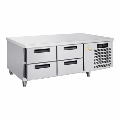 Unités de stockage à froid industriel / réfrigérateur industriel 220V 2N-50HZ congélateur de bureau refroidi à l'air avec 410W de puissance