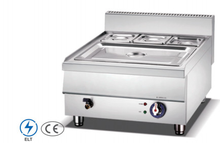 Chauffe-soupe en acier inoxydable Bain Marie avec contrôle de température optimal pour les restaurants