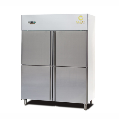 Équipement de réfrigération industriel 600L refroidisseur à 2 demi-portes 220-240V/1PH/50HZ Cool Tech