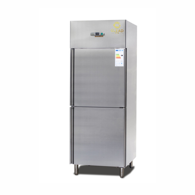 Équipement de réfrigération industrielle refroidi à l'air de 600L pour une température de -14 à 18°C avec compatibilité GN1/1