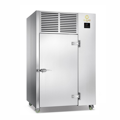 15 plateaux Équipement de réfrigération industrielle avec refroidissement par air et armoires de réfrigération et de réfrigération à haute puissance de 2700 W