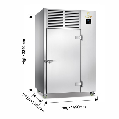 Réchauffeur/réfrigérateur industriel 2700W avec 15 plateaux