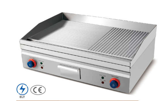 Grill électrique en acier inoxydable cuire une variété d'aliments avec contrôle de la température de précision