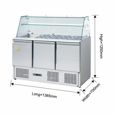 Unités de refroidissement industrielles de stockage à froid avec une plage de température de 2-8.C 220-240V 2N-50HZ
