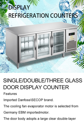 150L Ss304 équipement de réfrigération industriel 220-240V 2N-50HZ pour une meilleure solution de refroidissement