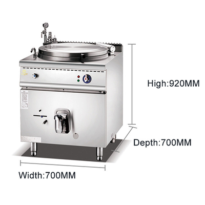 Contrôle de température Equipement de cuisson commercial pour B2B à faible bruit GL-RO