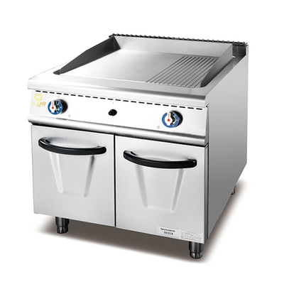 17.8KW Commercial Cooking Range Machine à faible bruit régulation de la température de la vanne à gaz GL RG modèle