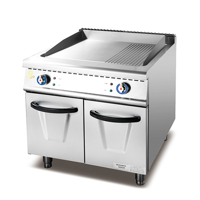 17.8KW Commercial Cooking Range Machine à faible bruit régulation de la température de la vanne à gaz GL RG modèle