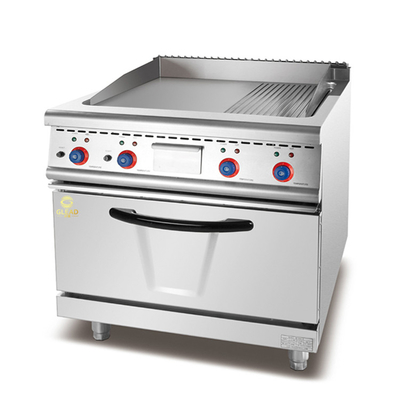 GL RG Ventilateur de gaz à GPL/GNG Commercial Cooking Range Machine 17,8 kW avec réglage de la température