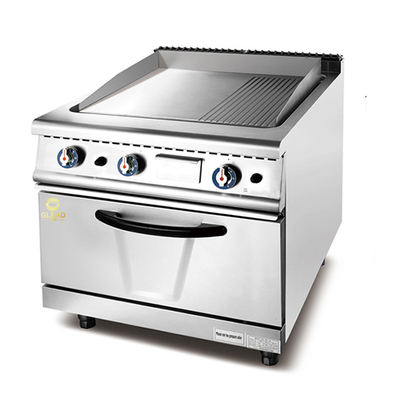 GL RG Ventilateur de gaz à GPL/GNG Commercial Cooking Range Machine 17,8 kW avec réglage de la température