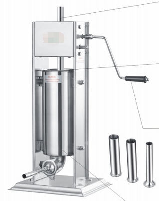 Machine automatique de remplissage de saucisses en acier inoxydable 3L-30L, facile à remplir et hygiénique