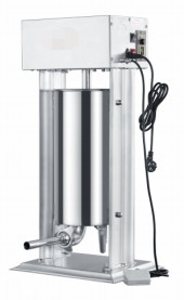 Machines électriques de transformation des aliments en acier inoxydable pour les maisons et les cuisines avec un chargeur/un remplisseur de saucisse de 5 litres