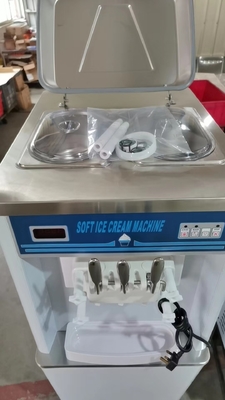 Machine à glaces douces avec 2x2.1L FRIEZINGTANK 360-460 tasses/h Sortie R404A réfrigérant