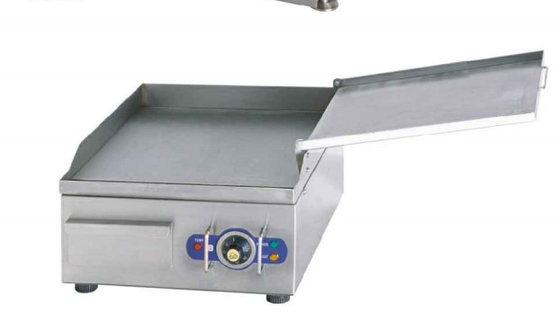 Grill électrique en acier inoxydable commercial avec une large plage de température pour la polyvalence culinaire