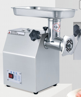 Machine de transformation de viande électrique à 220 V avec corps en acier inoxydable résistant aux chocs