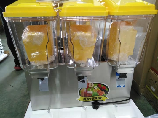 Équipement de refroidissement de cuisine coloré distributeur de jus 36KG N.W Refroidissement avec le réfrigérant R134a