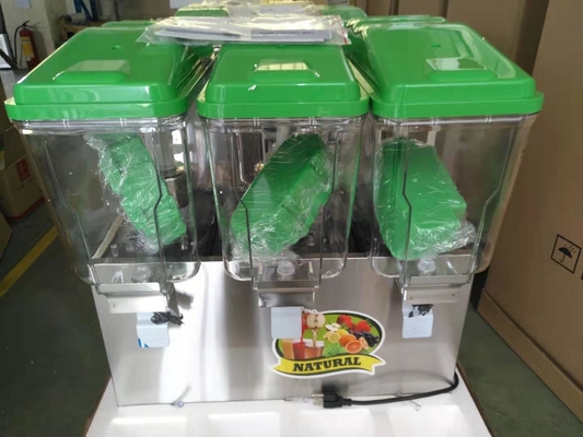 Equipement de refroidissement de distributeur de jus noir de 48L avec 330W de puissance et réfrigérant R134a