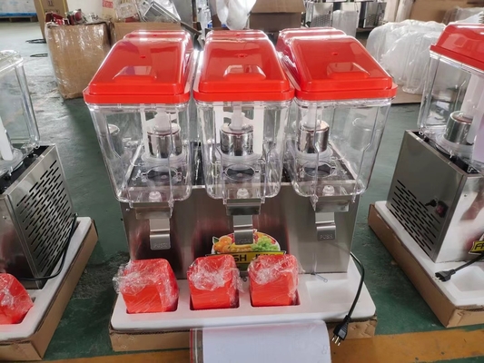 Equipement de refroidissement de distributeur de jus noir de 48L avec 330W de puissance et réfrigérant R134a
