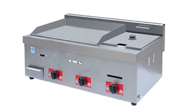 Équipement de cuisson en argent en acier inoxydable avec une plage de température de 0,00 à 100 °C