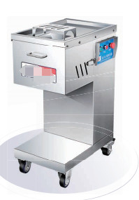 Coupeuse de viande électrique avec une puissance de 0,75 kW lame en acier inoxydable couteau amovible pour la coupe précise