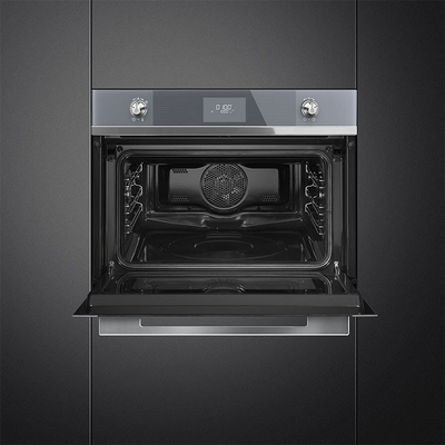 Cuisinier à micro-ondes 220V en acier inoxydable avec une capacité de 25L et des réglages de température de 0 à 200°C