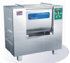 Mixeur commercial de viande en acier inoxydable avec seau à virage manuel et tension 380V