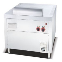Machine de teppanyaki à gaz de style japonais pour gaz liquéfié