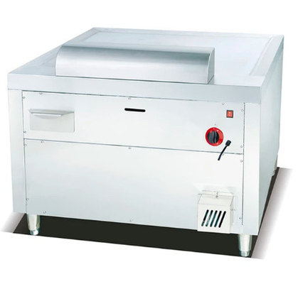 Machine de teppanyaki à gaz de style japonais pour gaz liquéfié