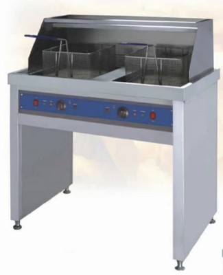 Friteuse électrique en acier inoxydable avec 220-240V de tension pour frire les aliments à 0.C ~ 300.C