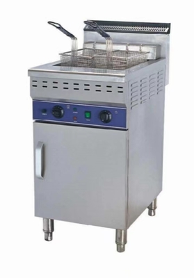 Friteuse électrique de cuisine commerciale 220-240V contrôle de température en acier inoxydable 0-300°C