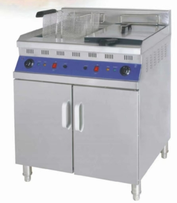 Efficacité Équipement de cuisine de restauration rapide en argent / Équipement de cuisson à combustible électrique