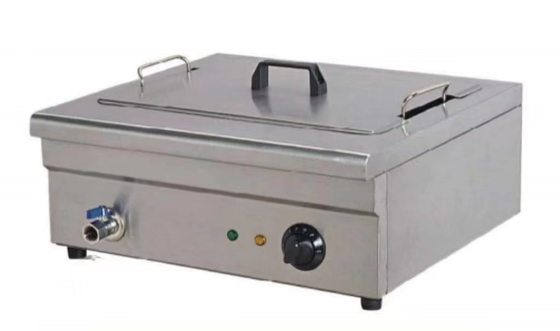 Friteuse électrique de cuisine commerciale avec une plage de température de 0°C à 300°C pour la cuisson dans les restaurants