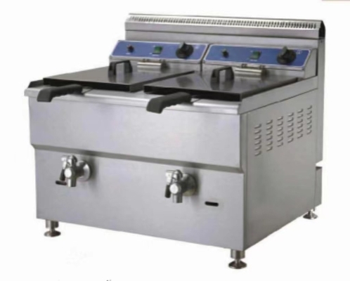 Friteuse électrique de qualité commerciale avec régulateur de température