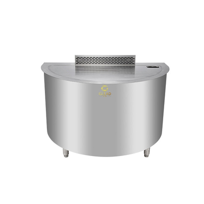 Grille à gaz Teppanyaki en acier inoxydable professionnel pour hôtels et restaurants
