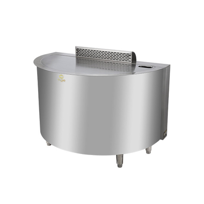 Grille à gaz Teppanyaki en acier inoxydable professionnel pour hôtels et restaurants