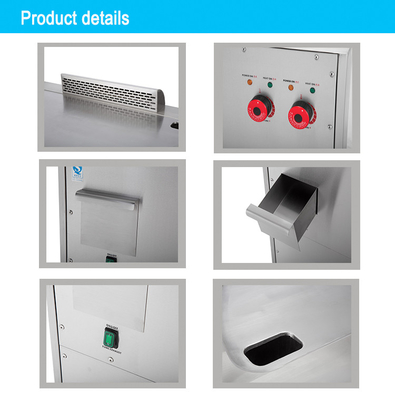 Grille à arc à gaz japonaise Teppanyaki en acier inoxydable pour les hôtels