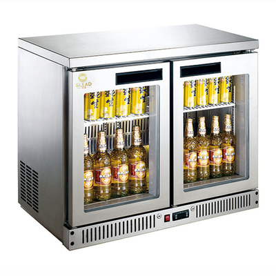 8.C Température 340W N.W 130KG Bar commercial réfrigérateur refroidi à l' air pour les entreprises hôtelières