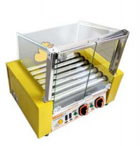 Machine à rouleaux de chauffage des aliments avec contrôle indépendant de la température
