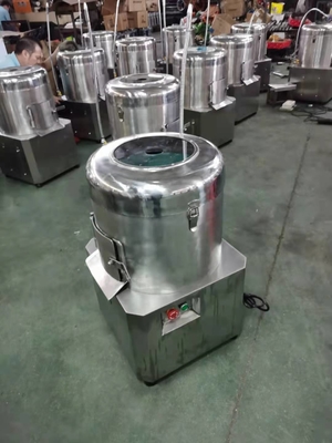 Machine à pommes de terre en acier inoxydable 1,5 kW 150 min/h Vitesse de rotation 400 kg/h Capacité