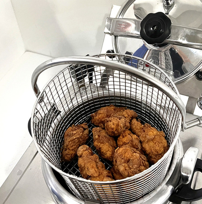 Poêle à poulet frit 16L puissant 3 kW Équipement électrique commercial