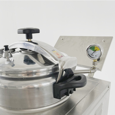 Poêle à poulet frit 16L puissant 3 kW Équipement électrique commercial