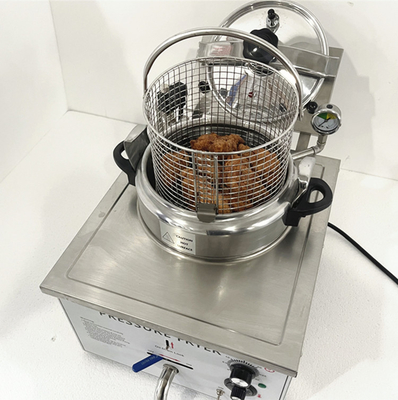 Poêle à poulet frit 16L puissant 3 kW Équipement électrique commercial