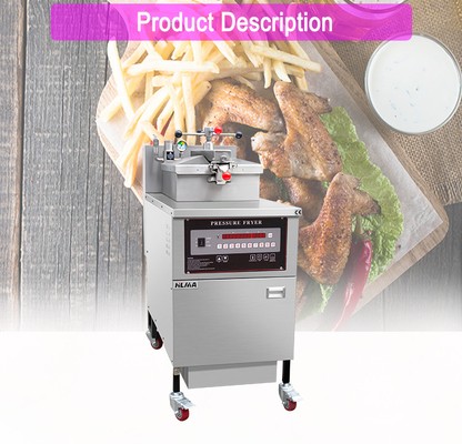 25L électro-thermique pressure machine à frire poulet avec 13,5 kW de puissance pour l'utilisation de l'hôtel commercial