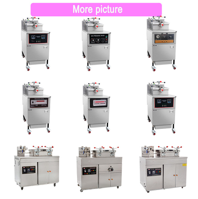 25L électro-thermique pressure machine à frire poulet avec 13,5 kW de puissance pour l'utilisation de l'hôtel commercial