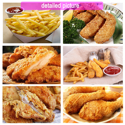 Équipement hôtelier commercial Solution hôtelière Efficacité gazière Machine à poulet frit avec filtre à huile
