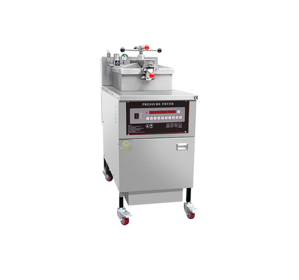 Panneau mécanique Friteuse à gaz 0,48 kg/h Consommation de gaz 160 KKg Machine à frire au poulet