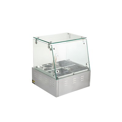 Cuisinière Kanto en acier inoxydable 9KW 220V 50-60HZ Fonction d'ébullition Quatre / Six / Huit boîtes