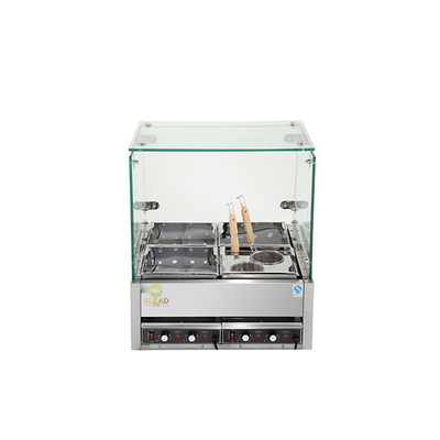 Cuisinière Kanto en acier inoxydable 9KW 220V 50-60HZ Fonction d'ébullition Quatre / Six / Huit boîtes