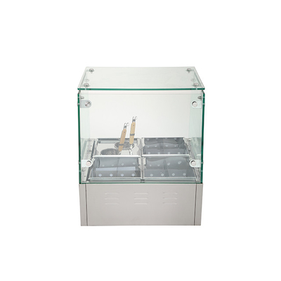 Cuisinière Kanto en acier inoxydable 9KW 220V 50-60HZ Fonction d'ébullition Quatre / Six / Huit boîtes