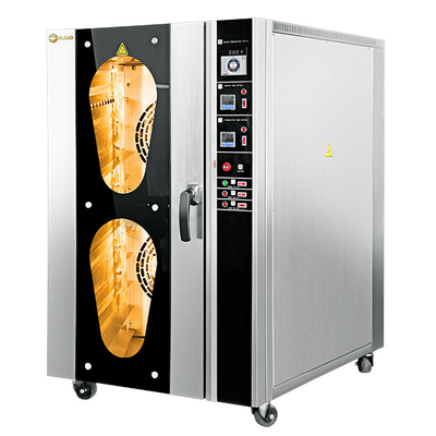 Régulation numérique de la température Forneau de boulangerie commercial Forneau de convection à grande capacité pour boulangeries